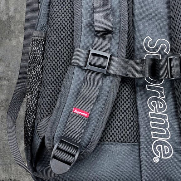 Supreme Bags Supreme Ss2 Black Mesh Backpack Poshmark
